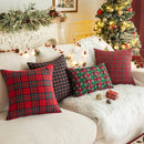 Axyaa Christmas Plush Cushion Cover 45x45 for Home Decor and Gifting