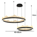 Axyaa Nordic Dining Room Pendant Ceiling Light Chandelier for Indoor Living Room