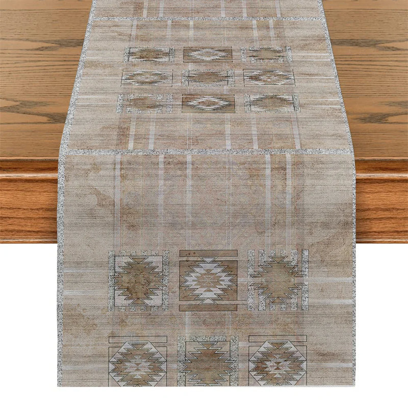 Axyaa Floral Table Flag Runner for Elegant Home Decor