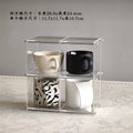 Axyaa Acrylic Display Stand for Tableware, Utensils, Perfume, and Art