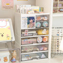 Axyaa Desktop Organizer Pen Holder Stationery Drawer Storage Student Box