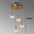 Luxury Crystal Chandelier for Living Room and Bedroom by Axyaa - Indoor Lighting Solution