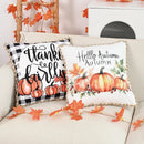 Pumpkin Lace Pumpkin Pillowcase Sofa Hold Halloween Cushion Cover Retro Home Decor