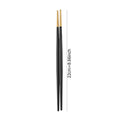 Axyaa Stainless Steel Japanese Chopsticks Pair - Multicolor Metal Sticks for Festivals & Parties.