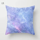 Axyaa Pink Psychedelic Landscape Print Pillowcase for Bedroom Living Room