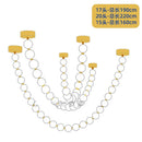 Axyaa Salon Dining Room Chandelier Pendant Lights Ceiling Lamps
