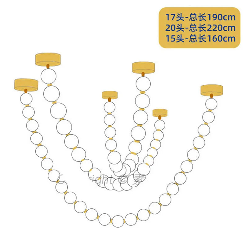 Axyaa Salon Dining Room Chandelier Pendant Lights Ceiling Lamps