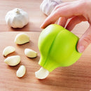 Axya Soft Garlic Peeler & Press Set - Easy Kitchen Tool for Peeling Garlic