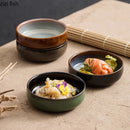 Axyaa Circular Seasoning Dish Set - Molecular Cuisine Snack Plate & Sauce Dish