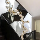Axyaa Modern Dining Room LED Chandelier Pendant Lamp Home Decor Lighting