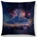 Axyaa Night Sky Nebula Galaxy Universe Cushion Cover Home Sofa Decoration