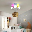 Axyaa Flying House Balloon Ceiling Light for Children's Room, Bedroom, and Living Room