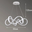 Axyaa LED Chandeliers Pendant Light Modern Living Room Dining Room Indoor Lighting