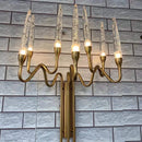 Axyaa Luxe Bar Dining Room Chandelier - High-End Crystal Light