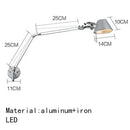 Axyaa Metal Straw Hat LED Wall Lamp with Rotatable Light, Bedroom Study Reading E27 Switch, Adjustable Lighting