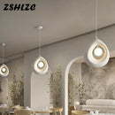 Axyaa Wabi Sabi LED Pendant Light for Home Decor Chandeliers Lights Fixtures