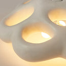 Axyaa Petal LED Ceiling Lamp for Modern Nordic Kids Room-Living Room Minimalist Decor.