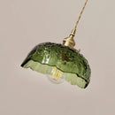 Nordic Green Glass LED Pendant Light by Axyaa - Modern Indoor Lighting