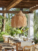 Axyaa Woven Rattan Grass Pendant Lamps - Handmade, Natural, Japanese-Inspired