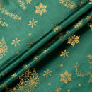 Axyaa Christmas Deer Snowflake Velvet Pillow Cover in Red Green, 30x50cm 45x45cm 50x50cm