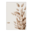 Axyaa Dandelion Reed Canvas Print Nordic Wall Art for Home Decor