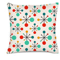 Geometric Pattern Pillow Covers by Axyaa for Sofa, Bedroom, Car - Retro Style