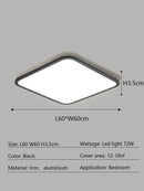 Axyaa Ultra Slim LED Ceiling Light for Modern Minimalist Home Decor