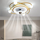 Axyaa Nordic Ceiling Fan Light Remote Control 6 Speed Bedroom Living Room Fan