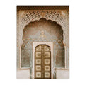 Morocco Door Arabic Art Canvas Poster by Axyaa for Home Decor