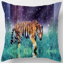 Axyaa African Lion Digital Print Pillowcase Decorative Cover