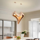Axyaa Rustic French Conch Pendant Light for Home Restaurant Bar Bedroom Decor