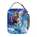 Axyaa Frozen Princess Insulated Lunch Box - Fashionable Thermal Cooler for Picnic