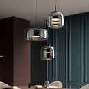 Axyaa Glass Ball Luminaire Pendant Light - Minimalist Nordic Design for Living Room