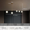 Axyaa Modern Black LED Ceiling Chandelier for Bedroom Living Room Dining Room