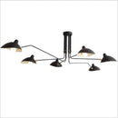 Axyaa Nordic Industrial Chandelier - Modern Pendant Lighting for Living Room, Kitchen, Bar