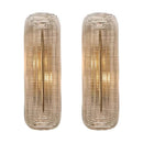 Nordic Glass Wall Lamp Study Porch Stainless Steel Bedroom Bedside Axyaa Design