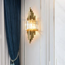 Axyaa Crystal Wall Sconce Light for Living Room & Hallway