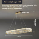 Axyaa Gold Crystal Chandelier for Bedroom Dining Living Room