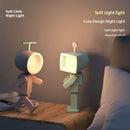 Axyaa Astronaut LED Night Light with Phone Holder - Kids Room Gift