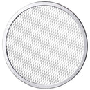 Axyaa Seamless Aluminum Pizza Baking Screen Tray - Round Non-Stick Mold