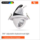 Axyaa Recessed Trunk Downlight 10W-40W Adjustable 360° LED Light 4000K/6000K 175-265V Home Lighting