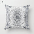Axyaa Grey Family Pillowcase Square Office Cushion Cover