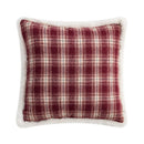 Axyaa Christmas Plaid Pillowcase: Retro Nostalgic Home Decor Cover 45x45cm