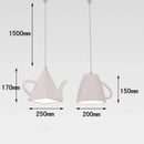 Teapot Pendant Light Axyaa Brand E27 Bulb Tea Cup Design Kitchen Bar Bedroom Dining