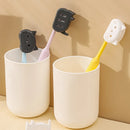 Axyaa Cat Toothbrush Head Covers - Set of 8