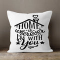 Axyaa LOVE Print Cushion Cover for Home Decor