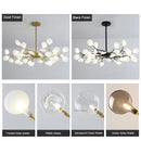 Axyaa Modern Firefly LED Chandelier for Living Room, Dining, Bedroom - Luxurious Home Decor Lighting