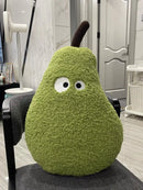 Axyaa Duck Pear Plush Pillow for Living Room Sofa, Cute and Creative Nap Cushion