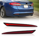 Axyaa LED Rear Bumper Reflectors for Ford Mondeo Fusion 2013-2018