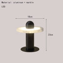 Axyaa Nordic Marble Table Lamp 3000K Gold Black Aluminum Home Art Deco